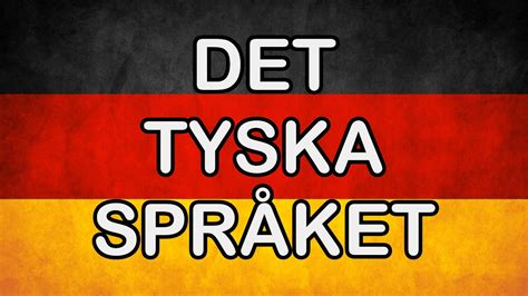 tyska översättning svenska